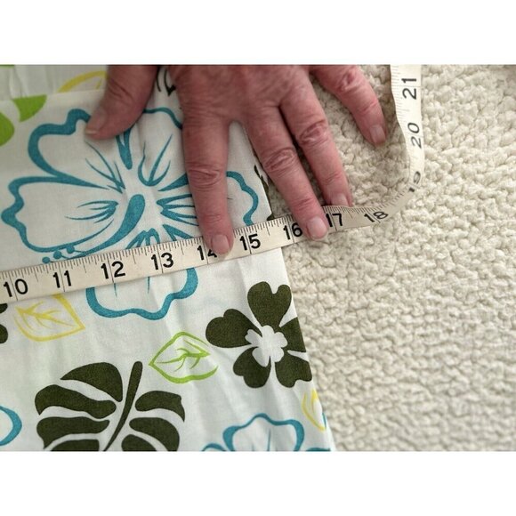 Tiki Palm Women White Floral Slip Style Asymmetrical Hem Cocktail Dress Size S - Picture 7 of 8